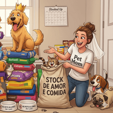 1 Ano de Ração para os Pets